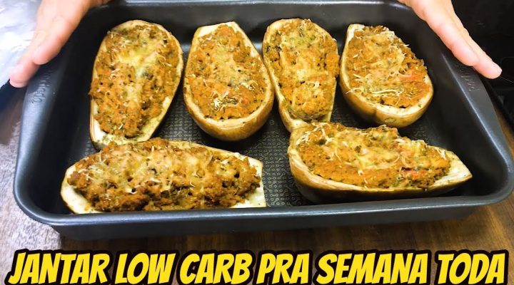 Jantar Low Carb Super Protéico Pra Semana Toda